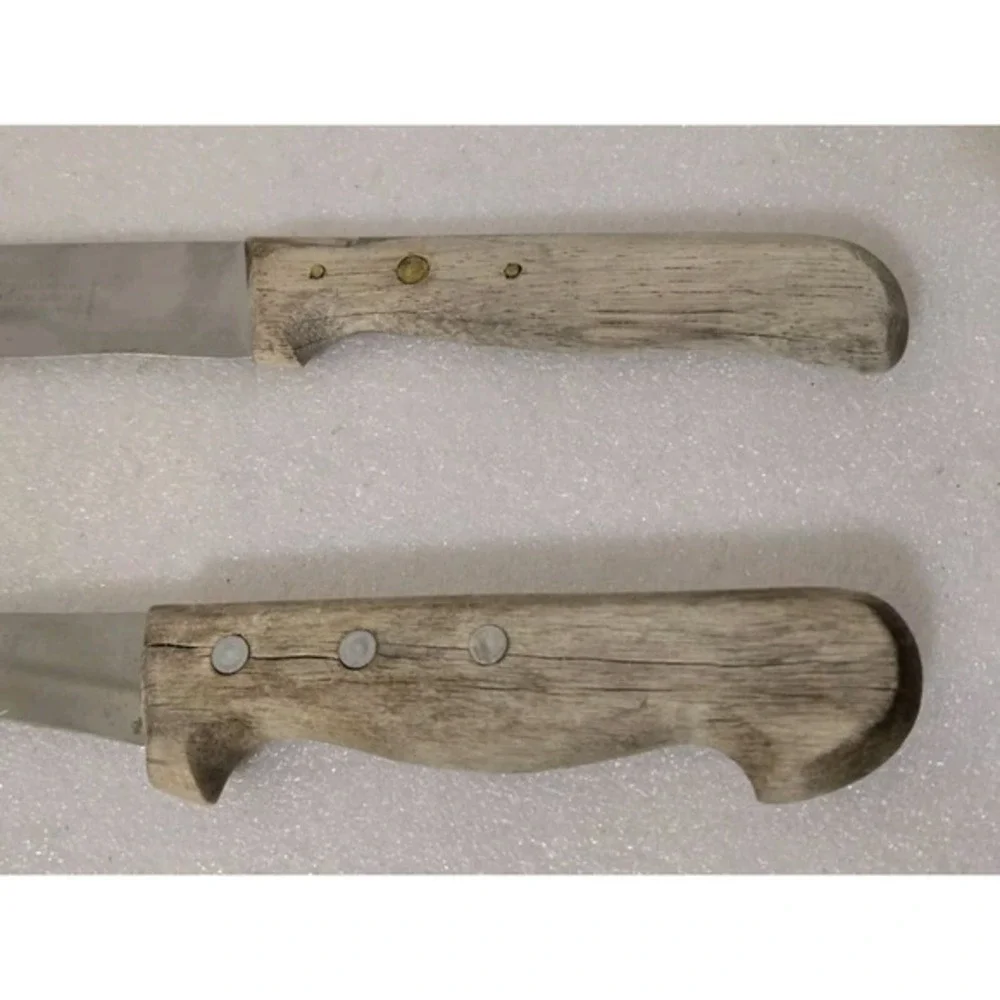 Eilfix Solingen‎ Germany Lot Of 2 Kitchen Knives Original Berufsmesser Butcher